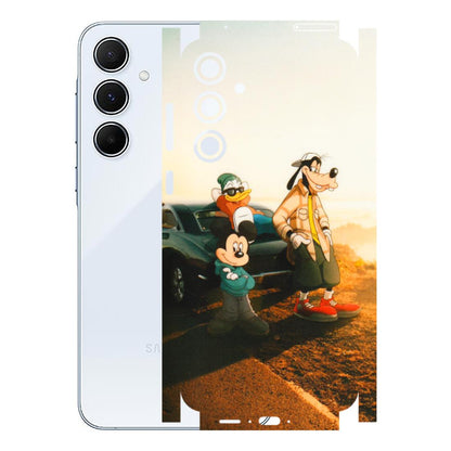 Samsung A/S Series Phone Skins (All Models) - Hello Mr. Goofy - Transparent Finish (T-13) Samsung Galaxy A55 (5G)