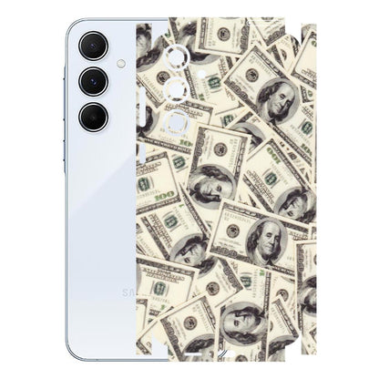 Samsung A/S Series Phone Skins (All Models) - Dollar Lover - Transparent Finish (T-17) Samsung Galaxy A55 (5G)