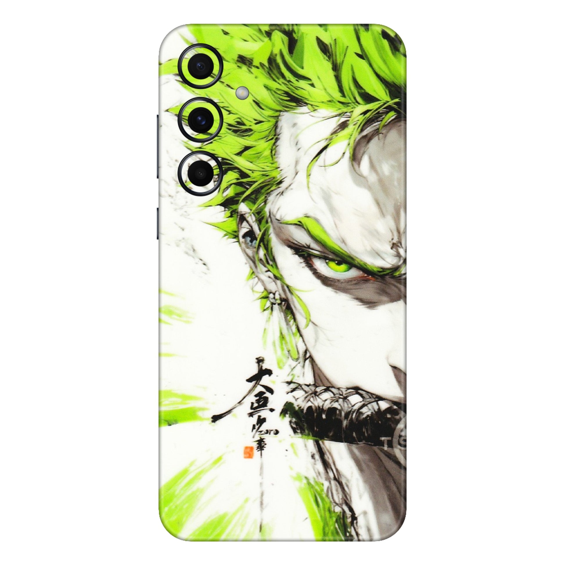 Samsung A/S Series Phone Skins (All Models) - Roro Taku Anime - Transparent Finish (T-18) Samsung Galaxy A55 (5G)