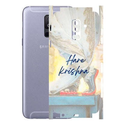 Samsung A/S Series Phone Skins (All Models) - Hare Krishna - 3D Embossed Finish (L-03) Samsung Galaxy A6 Plus 2018
