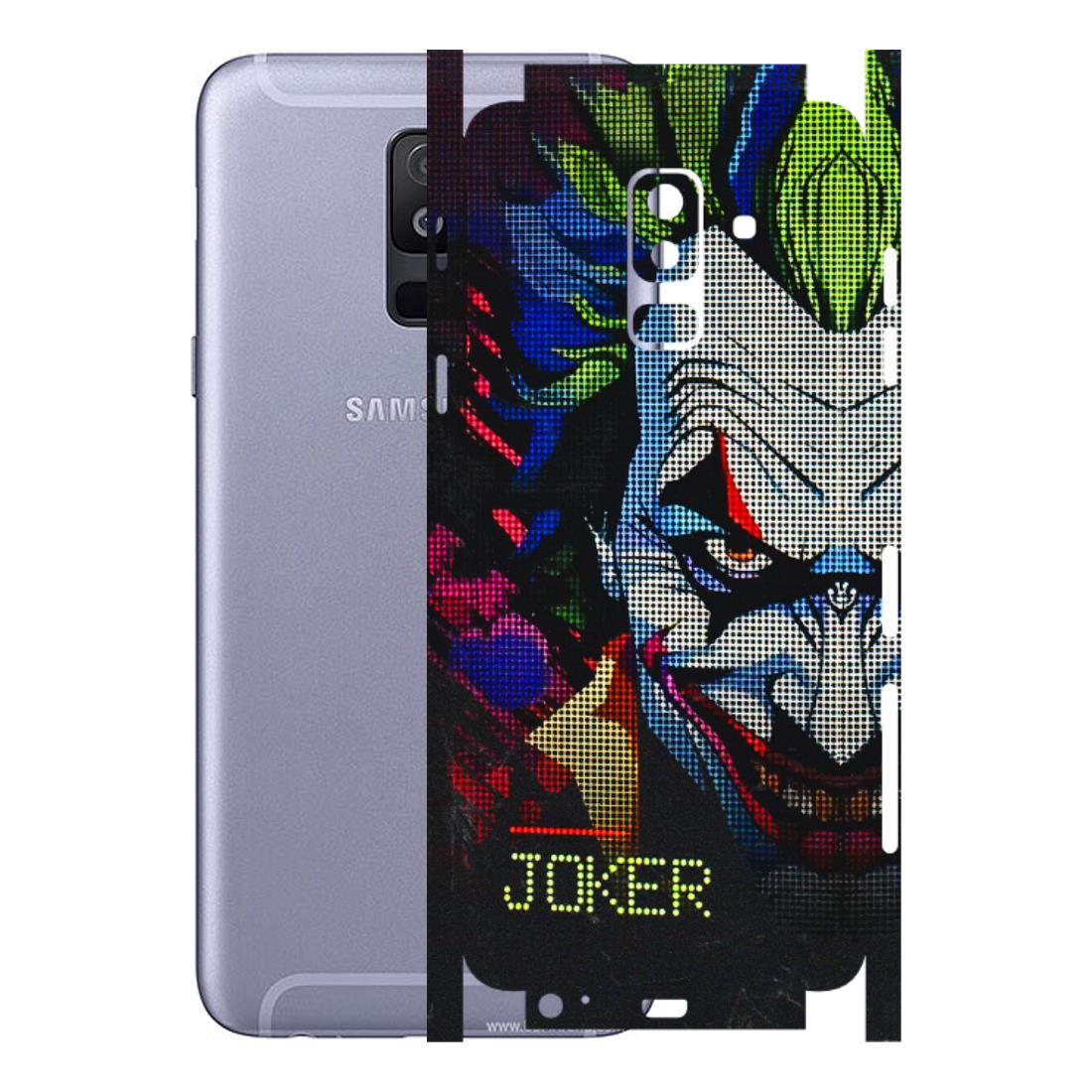Samsung A/S Series Phone Skins (All Models) - Joker Dot Matrix - 3D Embossed Finish (L-08) Samsung Galaxy A6 Plus 2018