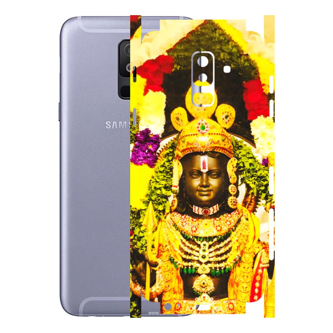 Samsung A/S Series Phone Skins (All Models) - Ram Lalla Ayodhya - 3D Embossed Finish (L-103) Samsung Galaxy A6 Plus 2018