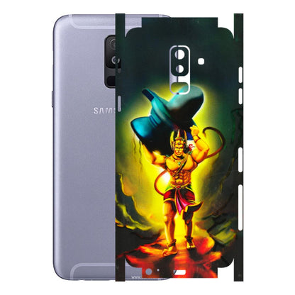 Samsung A/S Series Phone Skins (All Models) - Hanuman Ji - 3D Embossed Finish (L-128) Samsung Galaxy A6 Plus 2018