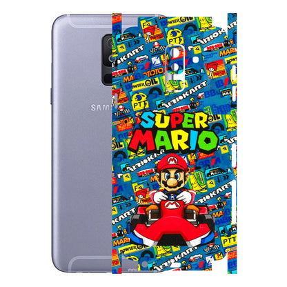 Samsung A/S Series Phone Skins (All Models) - Super Mario Kart - 3D Embossed Finish (L-140) Samsung Galaxy A6 Plus 2018