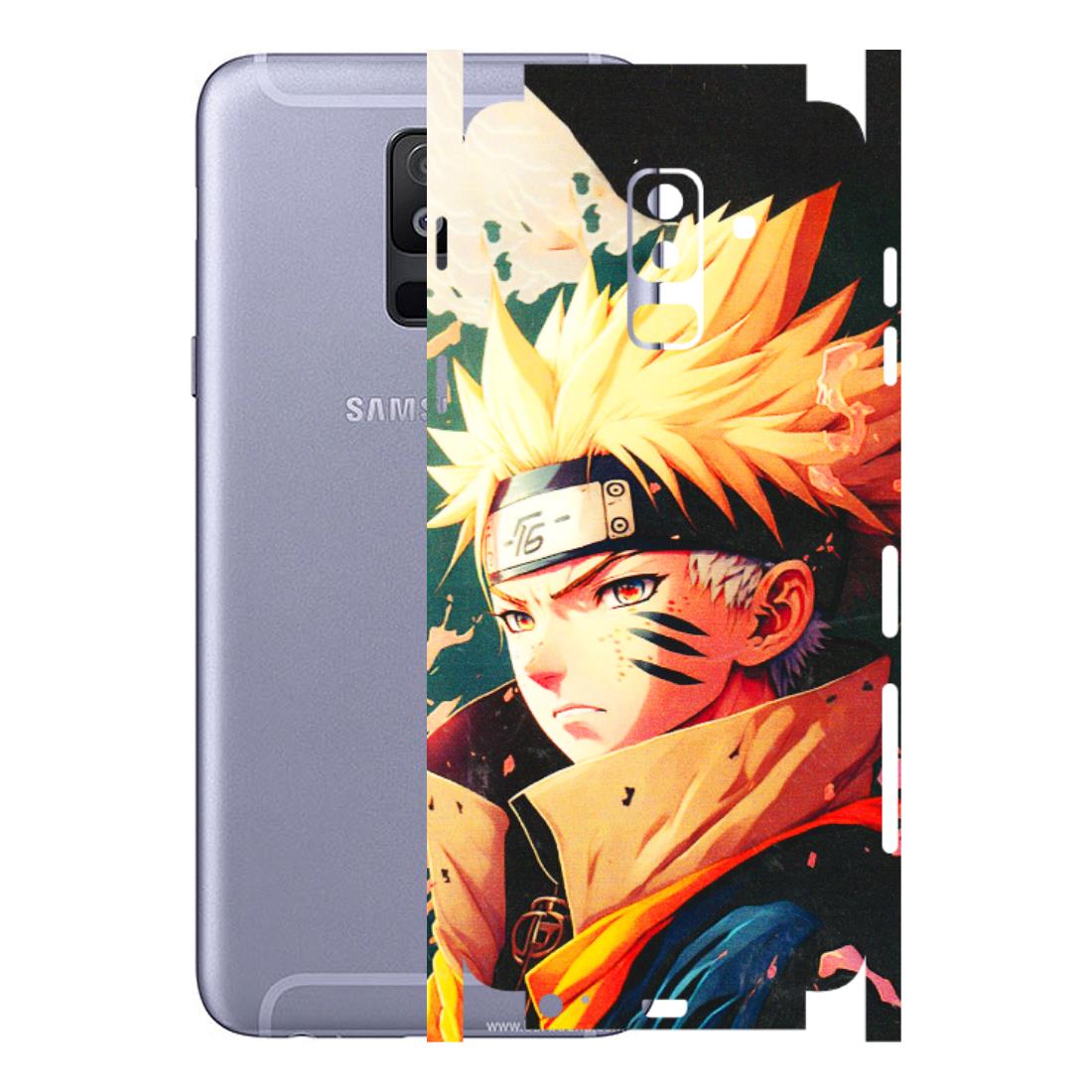 Samsung A/S Series Phone Skins (All Models) - New Naruto - 3D Embossed Finish (L-148) Samsung Galaxy A6 Plus 2018