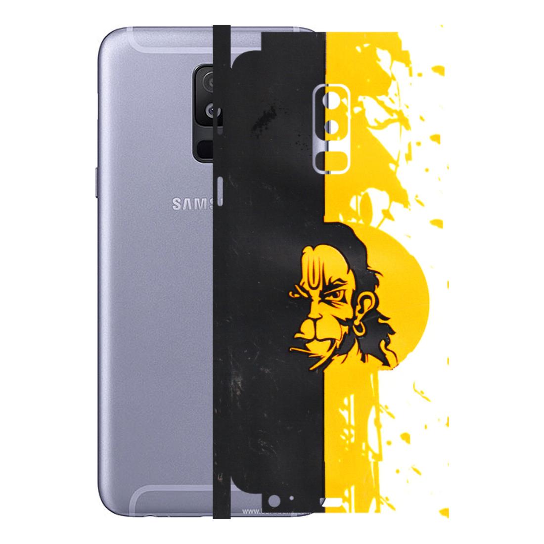 Samsung A/S Series Phone Skins (All Models) - Bajrangbali - 3D Embossed Finish (L-151) Samsung Galaxy A6 Plus 2018