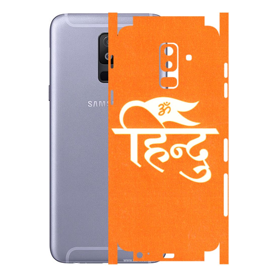 Samsung A/S Series Phone Skins (All Models) - Hindu Kesari - 3D Embossed Finish (L-154) Samsung Galaxy A6 Plus 2018
