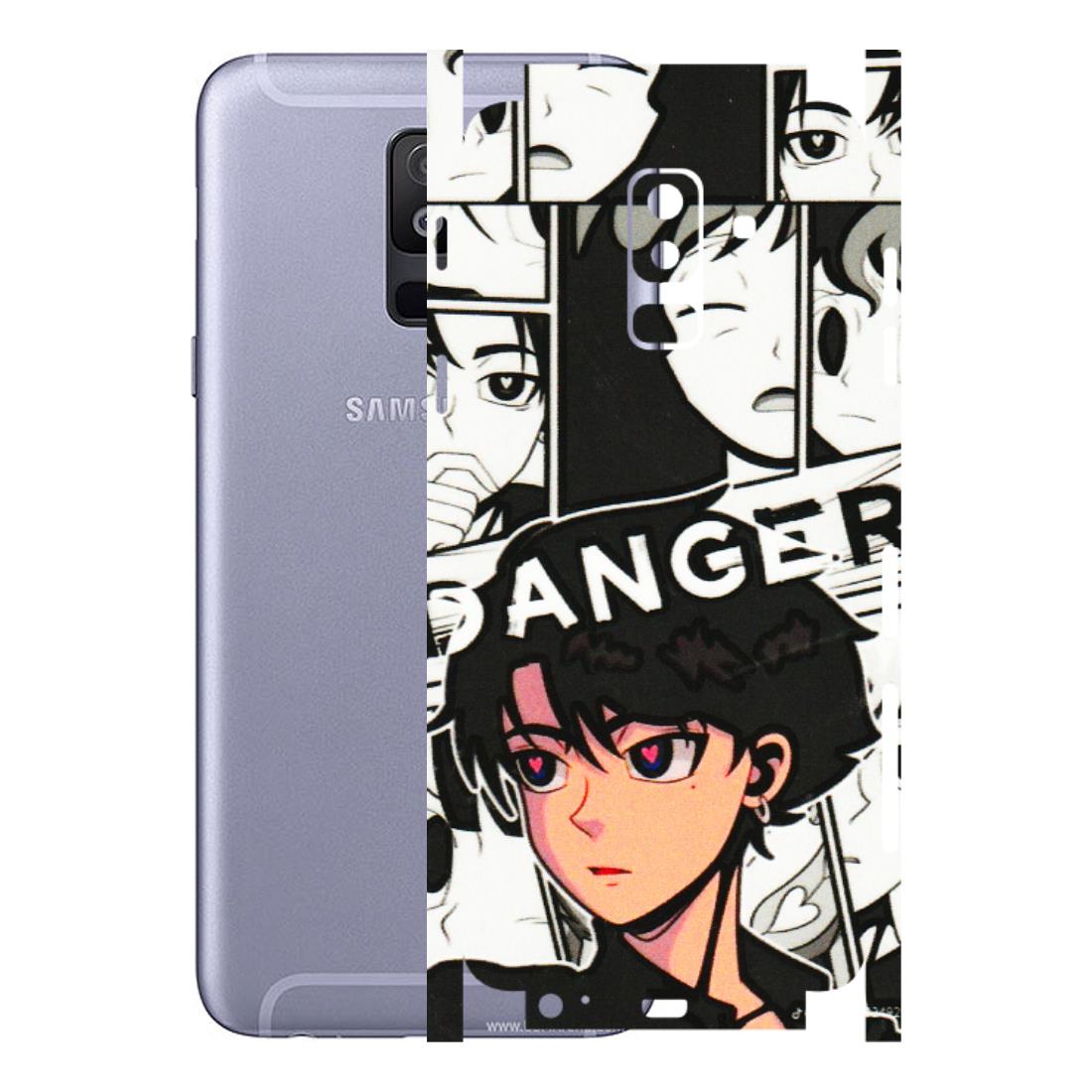 Samsung A/S Series Phone Skins (All Models) - Danger Anime - 3D Embossed Finish (L-155) Samsung Galaxy A6 Plus 2018