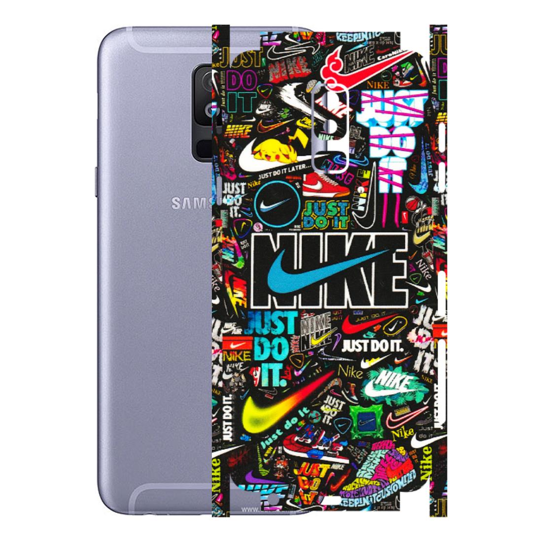 Samsung A/S Series Phone Skins (All Models) - Just Do It Doodles - 3D Embossed Finish (L-166) Samsung Galaxy A6 Plus 2018