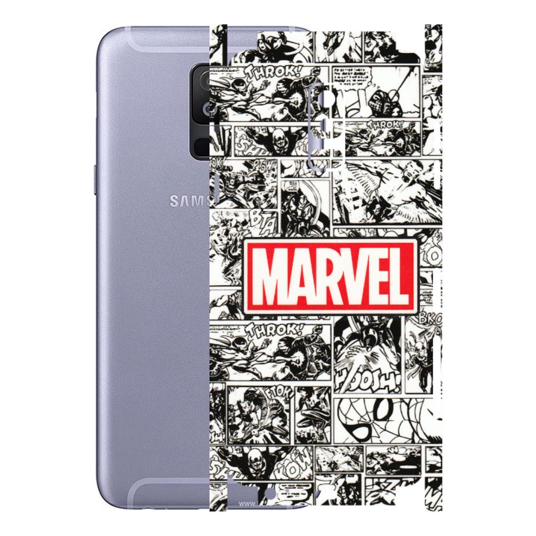 Samsung A/S Series Phone Skins (All Models) - Marvel Comic - 3D Embossed Finish (L-171) Samsung Galaxy A6 Plus 2018