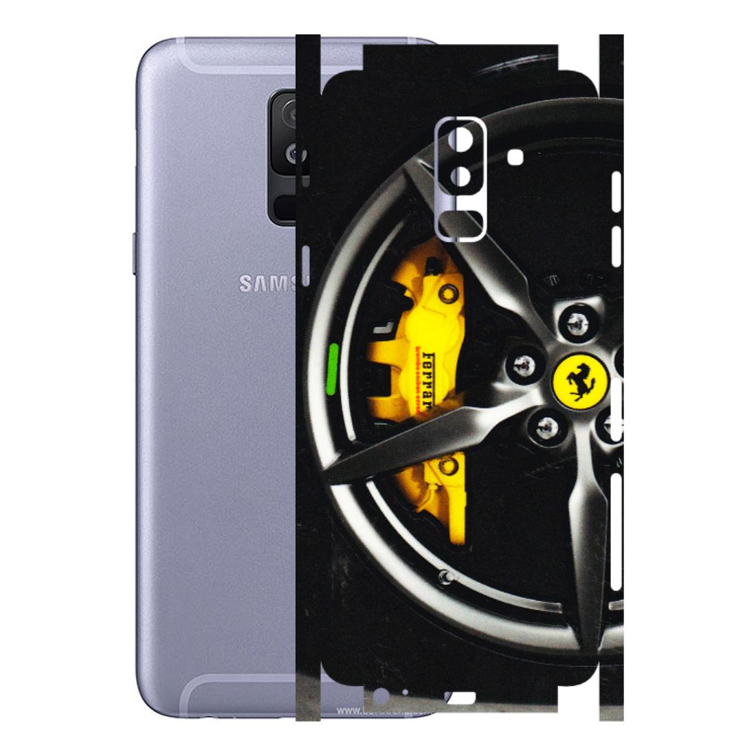 Samsung A/S Series Phone Skins (All Models) - Ferrari Wheel Alloy - 3D Embossed Finish (L-173) Samsung Galaxy A6 Plus 2018