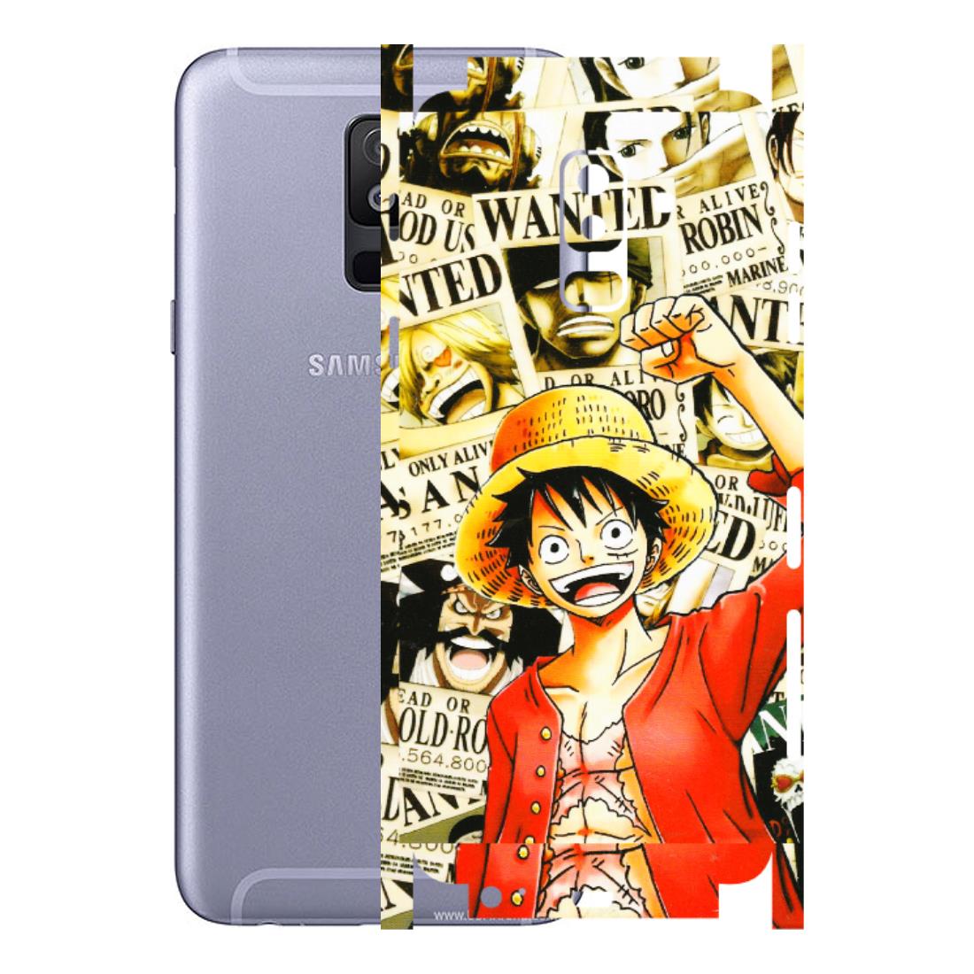 Samsung A/S Series Phone Skins (All Models) - Luffy Anime - 3D Embossed Finish (L-177) Samsung Galaxy A6 Plus 2018