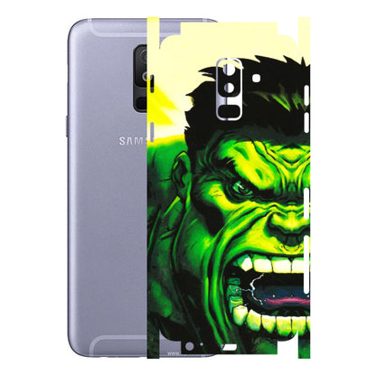 Samsung A/S Series Phone Skins (All Models) - Hulk - 3D Embossed Finish (L-180) Samsung Galaxy A6 Plus 2018