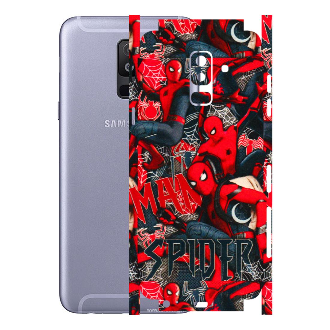 Samsung A/S Series Phone Skins (All Models) - SpiderMan Cool - 3D Embossed Finish (L-188) Samsung Galaxy A6 Plus 2018