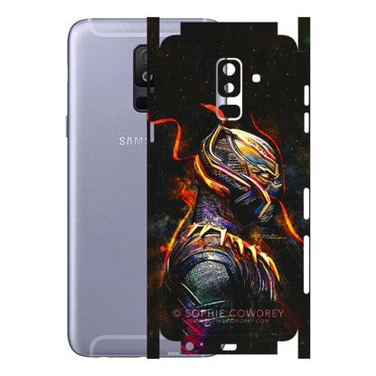 Samsung A/S Series Phone Skins (All Models) - Black Panther - 3D Embossed Finish (L-190) Samsung Galaxy A6 Plus 2018