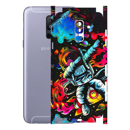 Samsung A/S Series Phone Skins (All Models) - Astronaut Dope - 3D Embossed Finish (L-191) Samsung Galaxy A6 Plus 2018