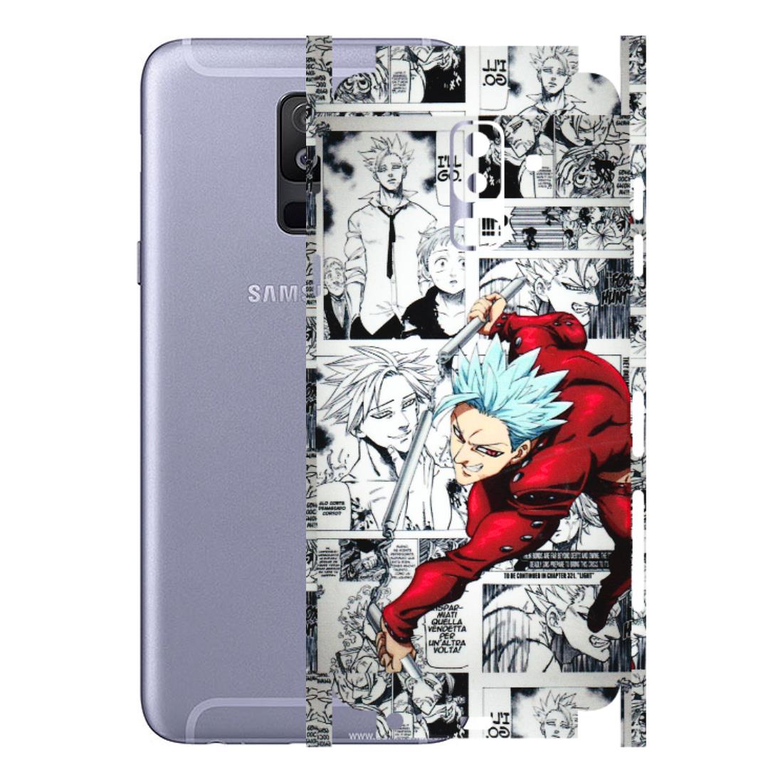 Samsung A/S Series Phone Skins (All Models) - Anime Comic - 3D Embossed Finish (L-192) Samsung Galaxy A6 Plus 2018