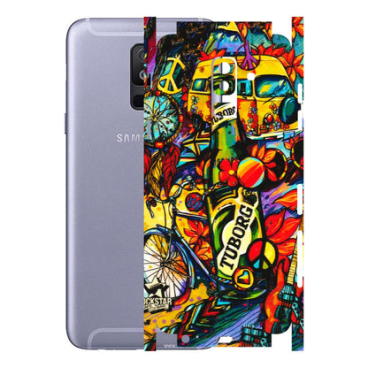 Samsung A/S Series Phone Skins (All Models) - Cool Beer Bottle - 3D Embossed Finish (L-193) Samsung Galaxy A6 Plus 2018