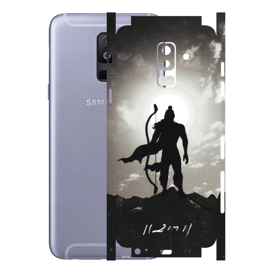Samsung A/S Series Phone Skins (All Models) - Jai Siya Ram - 3D Embossed Finish (L-200) Samsung Galaxy A6 Plus 2018