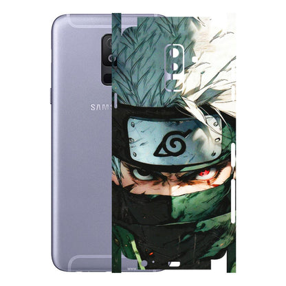 Samsung A/S Series Phone Skins (All Models) - Kakashi Red Eye Focus - 3D Embossed Finish (L-227) Samsung Galaxy A6 Plus 2018