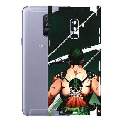 Samsung A/S Series Phone Skins (All Models) - Zoro Anime - 3D Embossed Finish (L-23) Samsung Galaxy A6 Plus 2018