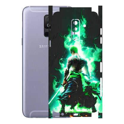 Samsung A/S Series Phone Skins (All Models) - Zoro Sword - 3D Embossed Finish (L-241) Samsung Galaxy A6 Plus 2018