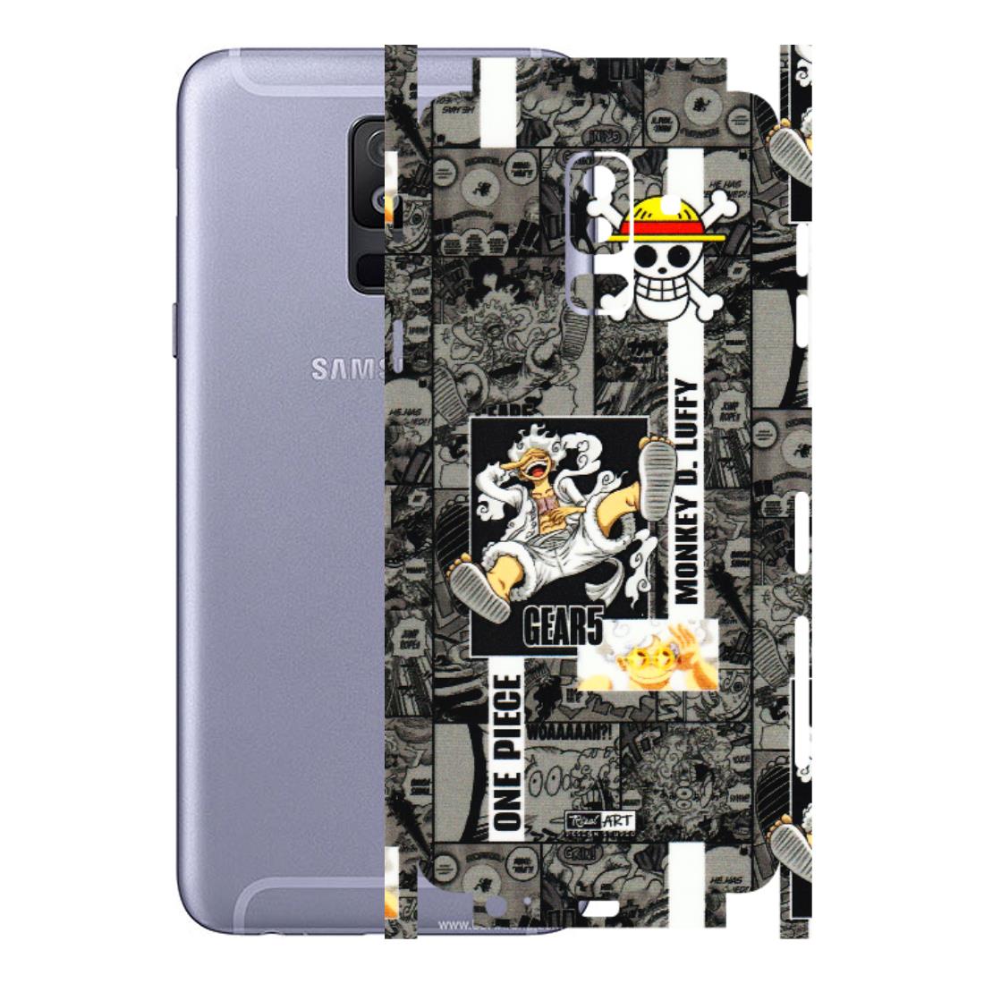 Samsung A/S Series Phone Skins (All Models) - Cuffy Anime MonkeyCamic - 3D Embossed Finish (L-242) Samsung Galaxy A6 Plus 2018