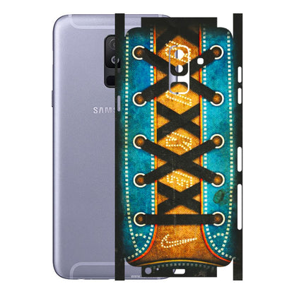 Samsung A/S Series Phone Skins (All Models) - Sneakers Lover Nike - 3D Embossed Finish (L-262) Samsung Galaxy A6 Plus 2018