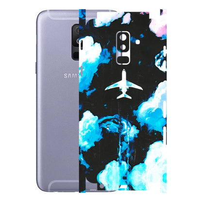 Samsung A/S Series Phone Skins (All Models) - Travel In Airline - 3D Embossed Finish (L-264) Samsung Galaxy A6 Plus 2018