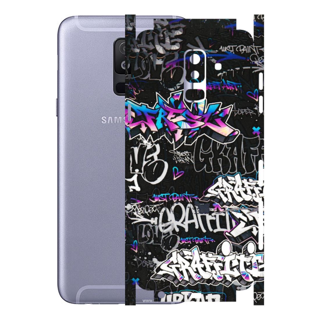 Samsung A/S Series Phone Skins (All Models) - Graffiti Killer - 3D Embossed Finish (L-274) Samsung Galaxy A6 Plus 2018