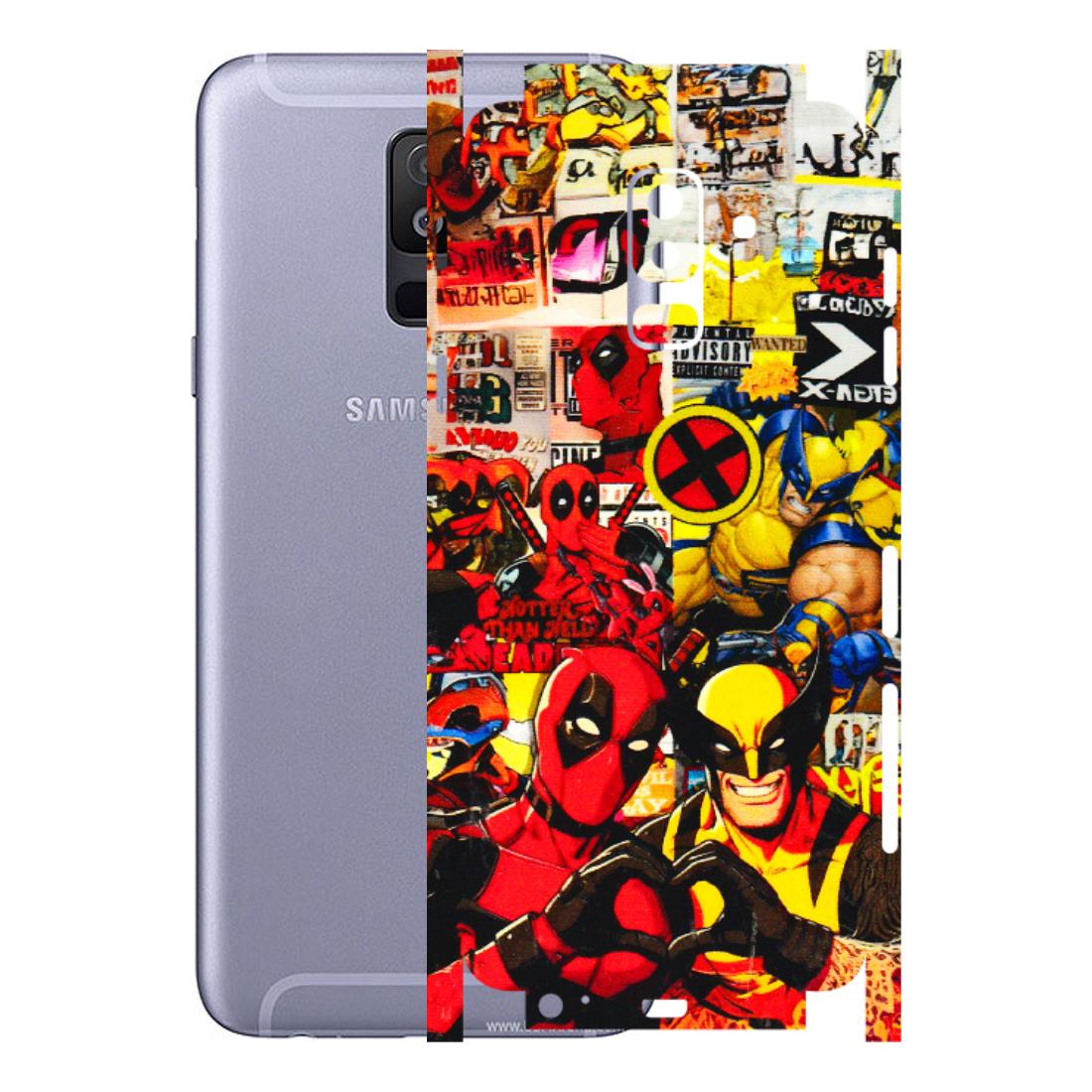 Samsung A/S Series Phone Skins (All Models) - Spidy Wolverine - 3D Embossed Finish (L-310) Samsung Galaxy A6 Plus 2018