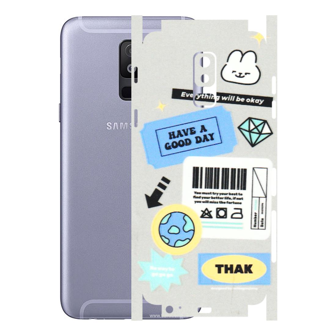 Samsung A/S Series Phone Skins (All Models) - Will Be Okay Design - 3D Embossed Finish (L-316) Samsung Galaxy A6 Plus 2018