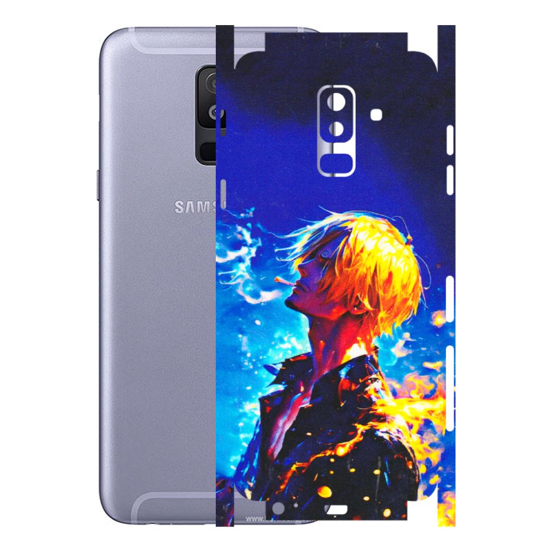 Samsung A/S Series Phone Skins (All Models) - Sanji Vinsmoke One Piece - 3D Embossed Finish (L-319) Samsung Galaxy A6 Plus 2018