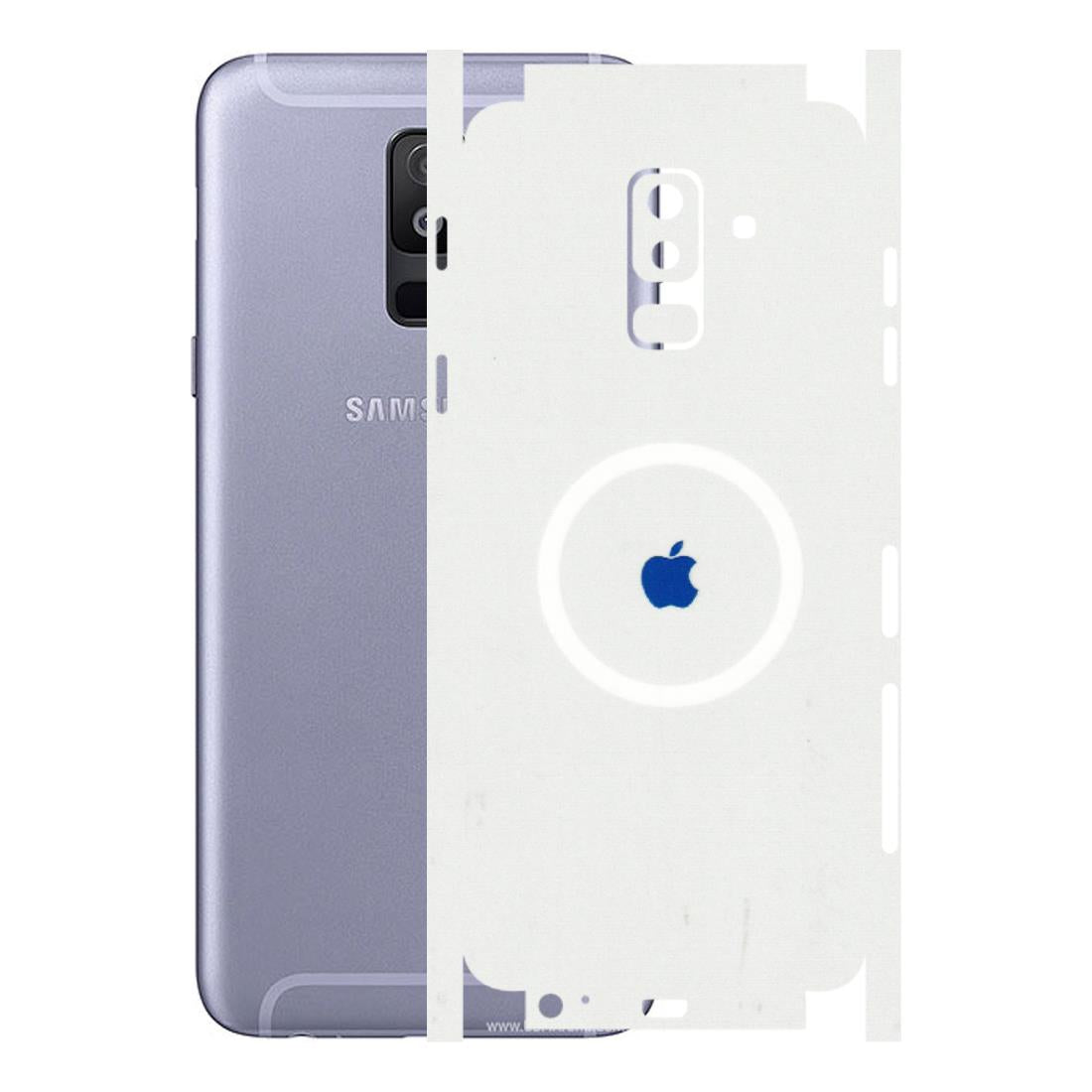 Samsung A/S Series Phone Skins (All Models) - iPhone Magsafe Logo - 3D Embossed Finish (L-320) Samsung Galaxy A6 Plus 2018