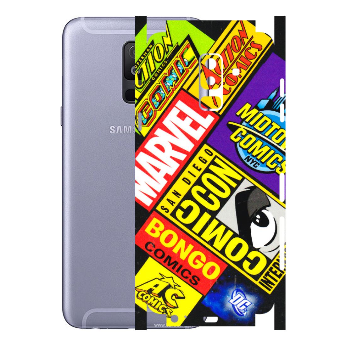 Samsung A/S Series Phone Skins (All Models) - Bongo Comic Con - 3D Embossed Finish (L-325) Samsung Galaxy A6 Plus 2018