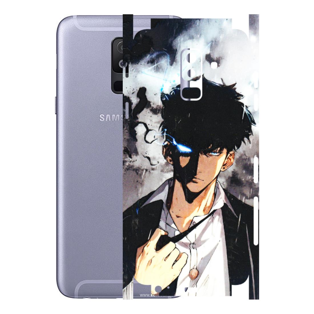 Samsung A/S Series Phone Skins (All Models) - Sung Jinwoo Manhwa Anime - 3D Embossed Finish (L-328) Samsung Galaxy A6 Plus 2018