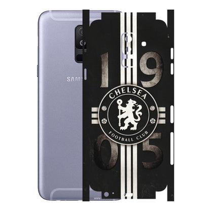 Samsung A/S Series Phone Skins (All Models) - Chelsea Fan Club - 3D Embossed Finish (L-36) Samsung Galaxy A6 Plus 2018