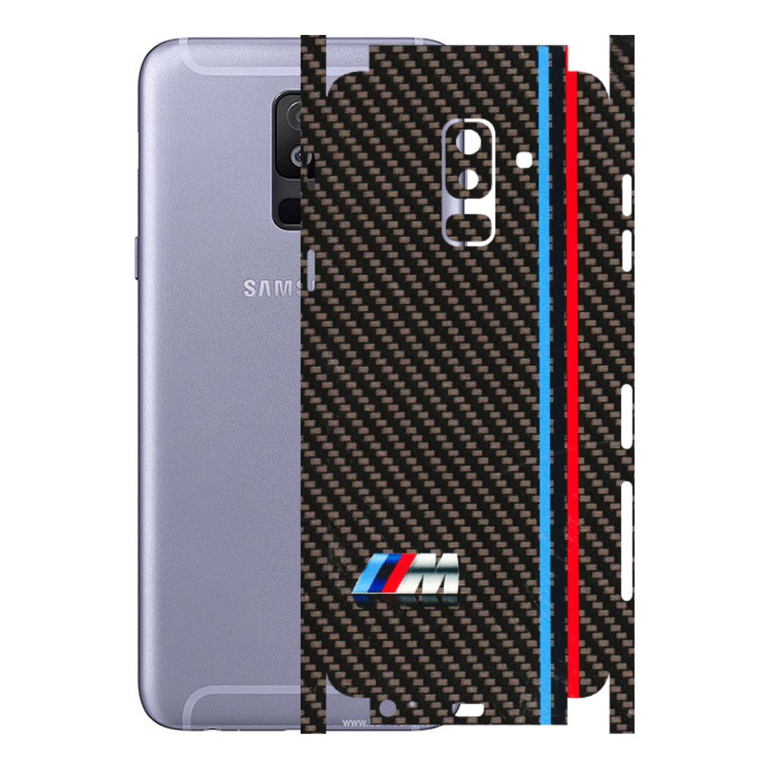 Samsung A/S Series Phone Skins (All Models) - BM Carbon Fiber Feels - 3D Embossed Finish (L-38) Samsung Galaxy A6 Plus 2018