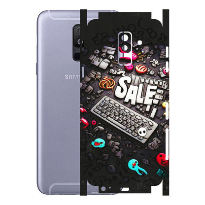 Samsung A/S Series Phone Skins (All Models) - Gadgets Sale - 3D Embossed Finish (L-50) Samsung Galaxy A6 Plus 2018