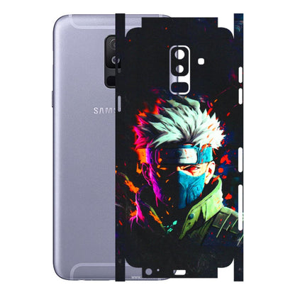 Samsung A/S Series Phone Skins (All Models) - Anime Cool Character - 3D Embossed Finish (L-59) Samsung Galaxy A6 Plus 2018