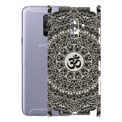 Samsung A/S Series Phone Skins (All Models) - Aum Elegant Mandala - 3D Embossed Finish (L-62) Samsung Galaxy A6 Plus 2018