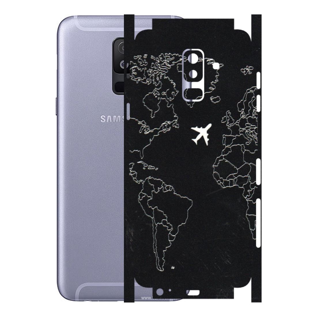 Samsung A/S Series Phone Skins (All Models) - Never Ending Travel - 3D Embossed Finish (L-79) Samsung Galaxy A6 Plus 2018