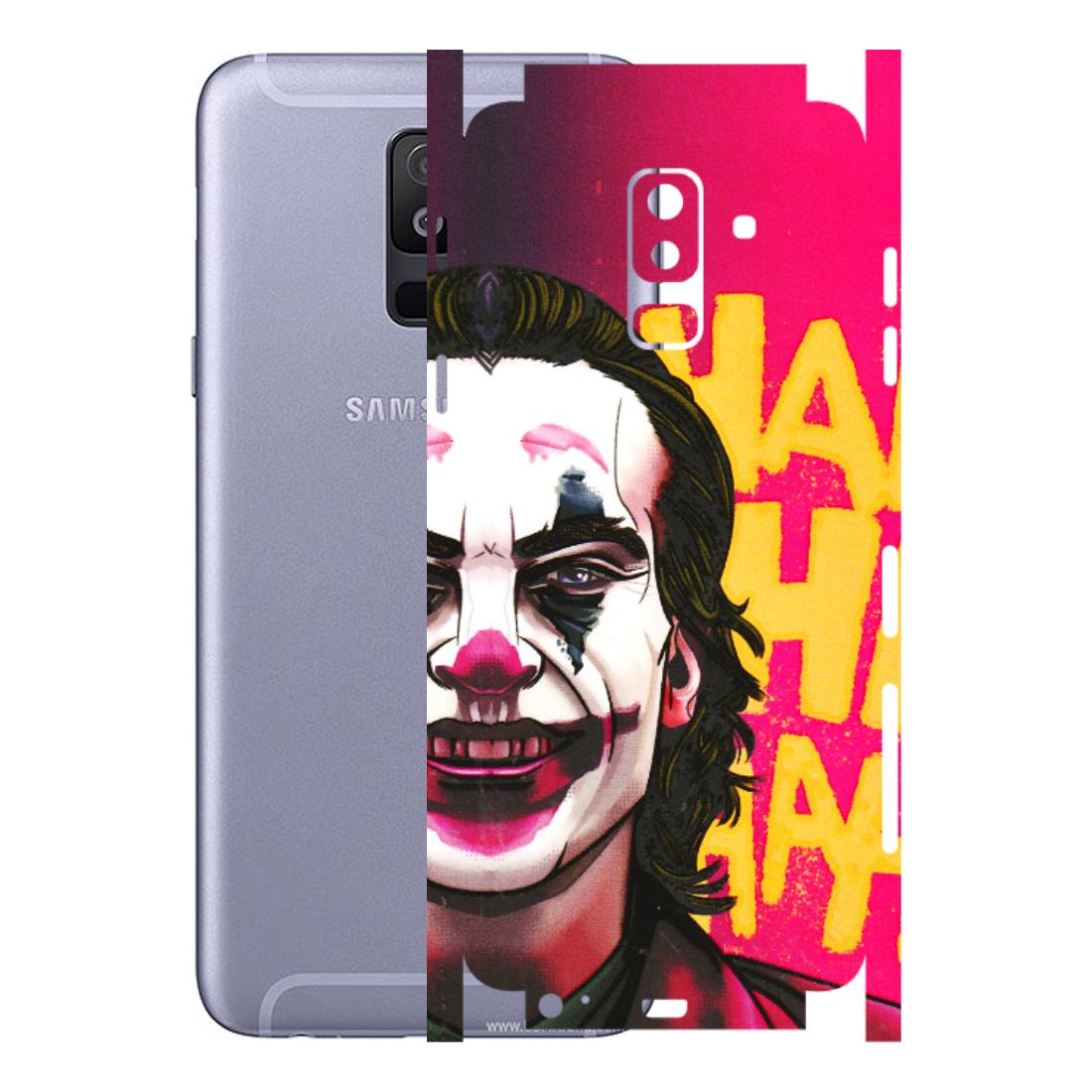 Samsung A/S Series Phone Skins (All Models) - Joker Evil Laugh - 3D Embossed Finish (L-97) Samsung Galaxy A6 Plus 2018
