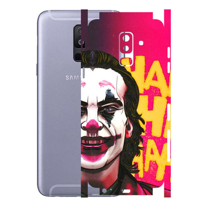 Samsung A/S Series Phone Skins (All Models) - Joker Evil Laugh - 3D Embossed Finish (L-97) Samsung Galaxy A6 Plus 2018
