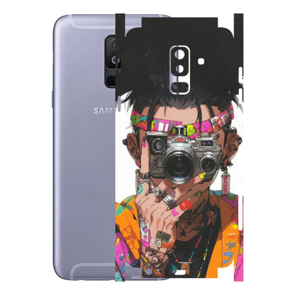 Samsung A/S Series Phone Skins (All Models) - Camera Lover Girl - Matte Finish (M-09) Samsung Galaxy A6 Plus 2018