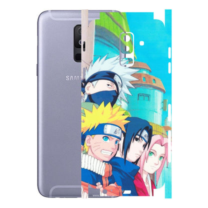 Samsung A/S Series Phone Skins (All Models) - Team Minato And Kakashi - Matte Finish (M-101) Samsung Galaxy A6 Plus 2018