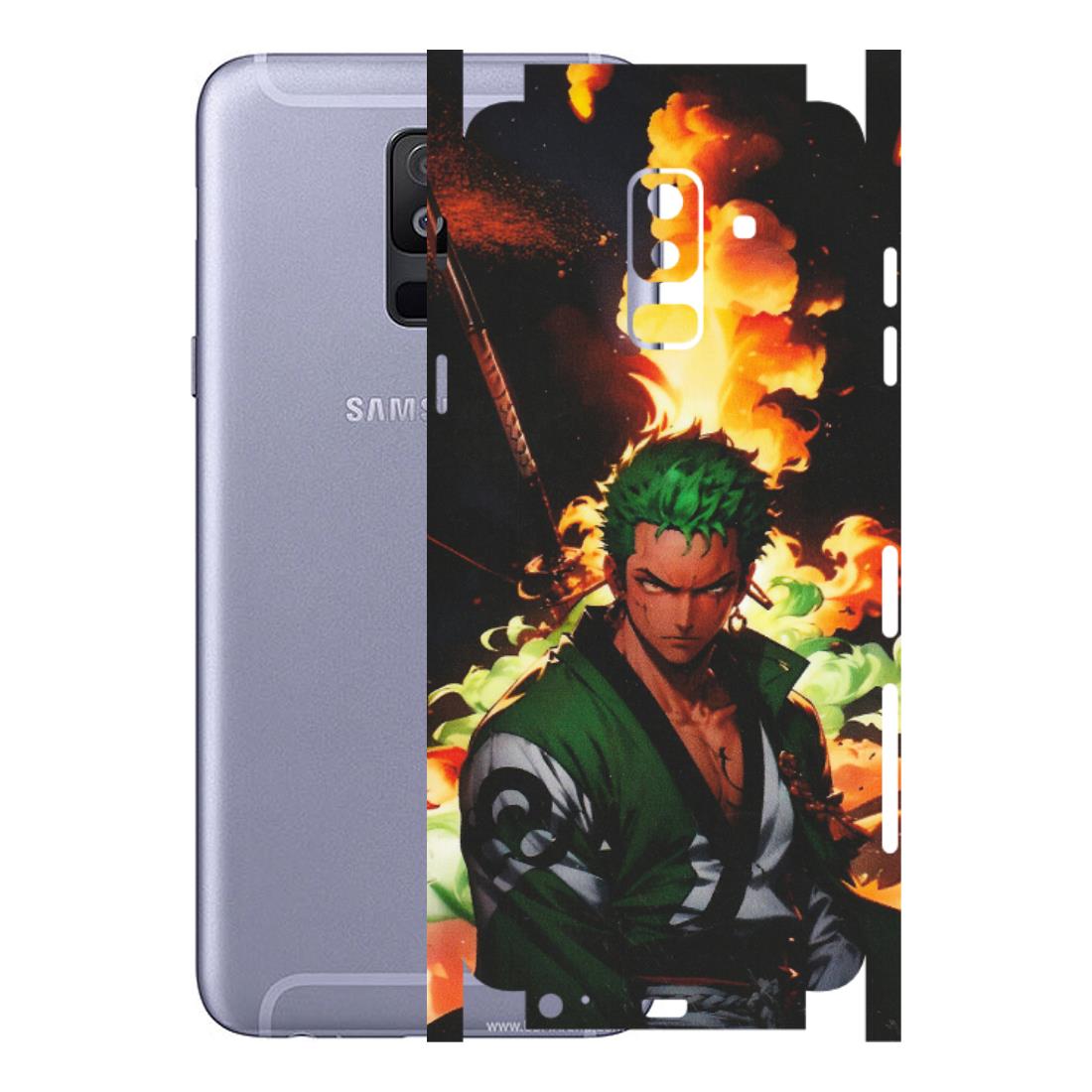 Samsung A/S Series Phone Skins (All Models) - Roronoa Zoro - Matte Finish (M-102) Samsung Galaxy A6 Plus 2018