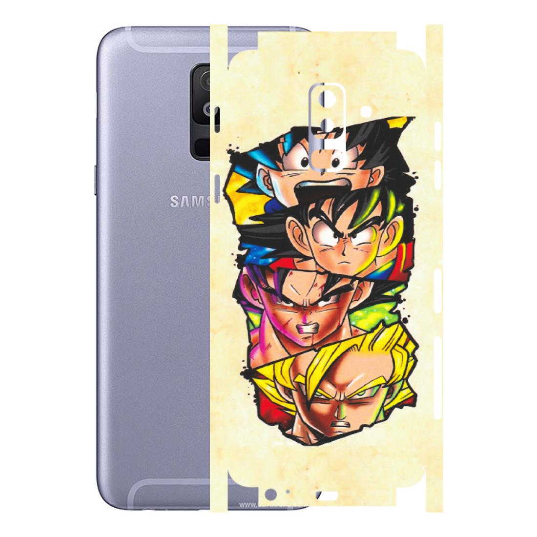 Samsung A/S Series Phone Skins (All Models) - Angry Multi Anime - Matte Finish (M-113) Samsung Galaxy A6 Plus 2018