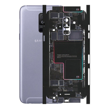 Samsung A/S Series Phone Skins (All Models) - Motherboard Circuit Layout - Matte Finish (M-117) Samsung Galaxy A6 Plus 2018