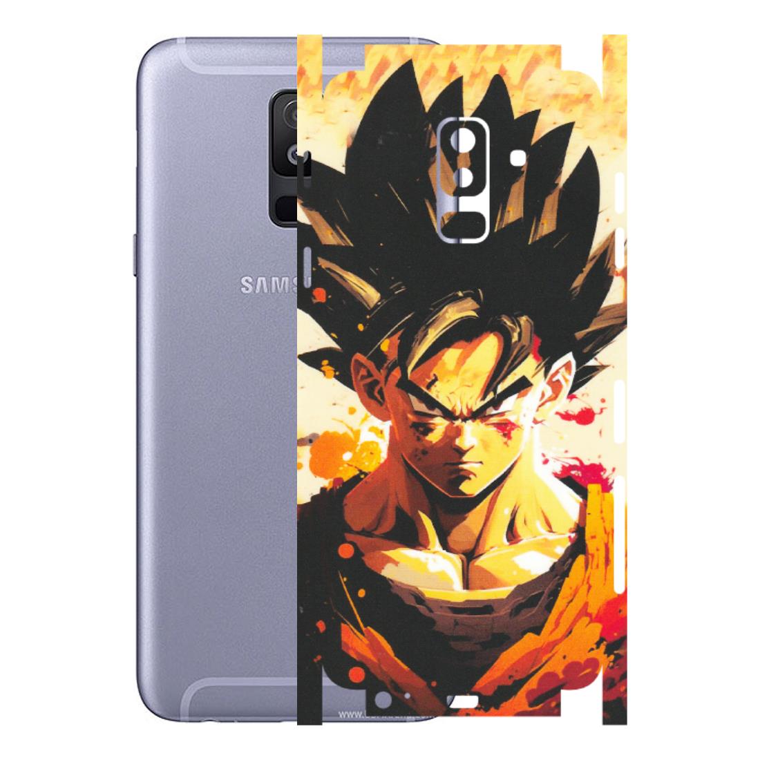 Samsung A/S Series Phone Skins (All Models) - Angry Goku - Matte Finish (M-12) Samsung Galaxy A6 Plus 2018